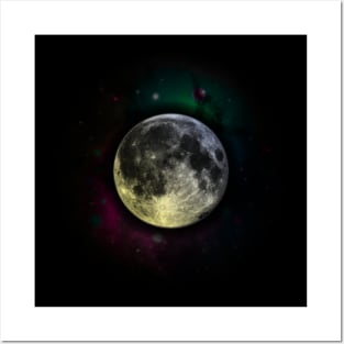 Rainbow Celestial Moonbow Luna Posters and Art